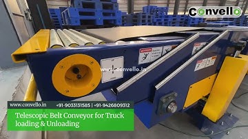 Telescopic Conveyor for Loading & Unloading : Revolutionizing Material Handling !