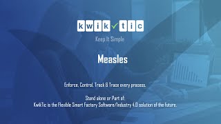 KwikTic Measles - Defect Map