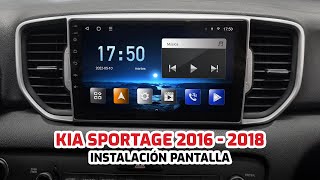 Kia Sportage 2016 - 2018 Instalación de Pantalla Carplay&Android Auto // GADGETSTYLE