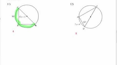 How to Study Central and Inscribed Angles of a Circle: Problem Set 3