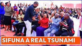 Sifuna Is A Tsunami: Watch The Electric Reception Sifuna Was Accorded That made Ruto Panic