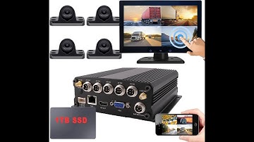 how to hookup and use the touch screen with JOINLGO black box dvr