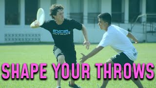 Advanced Throwing in Ultimate Frisbee | Angles & Shapes