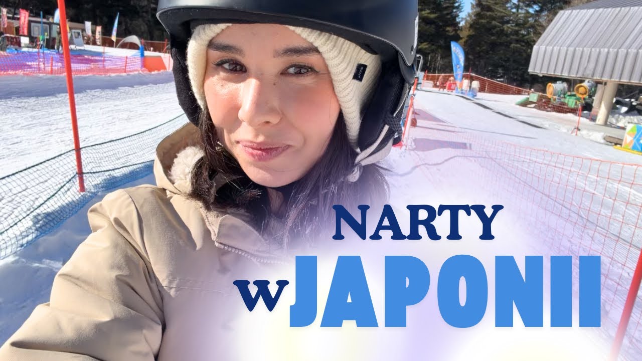 MĄŻ UCZY MNIE JEŹDZIĆ NA NARTACH W JAPONII