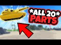 All 20 gold pl01 parts military tycoon