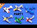 Lego ww2 military planes mini vehicles  part 1 tutorial