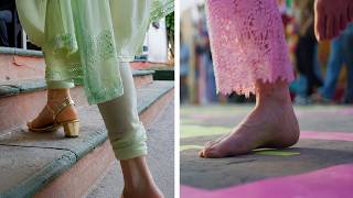 Actress sare ali khan beautiful feet in sandle