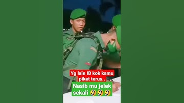 Pelatih TNI satu ini kocak bangat #tentaralucu #videolucutni