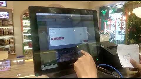 POSBANK APEXA G VIDEO 1