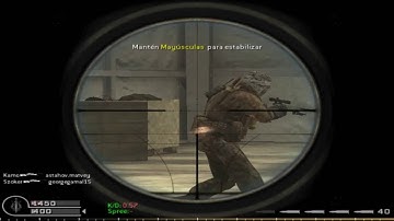 COD4 MW Sniper ONLY