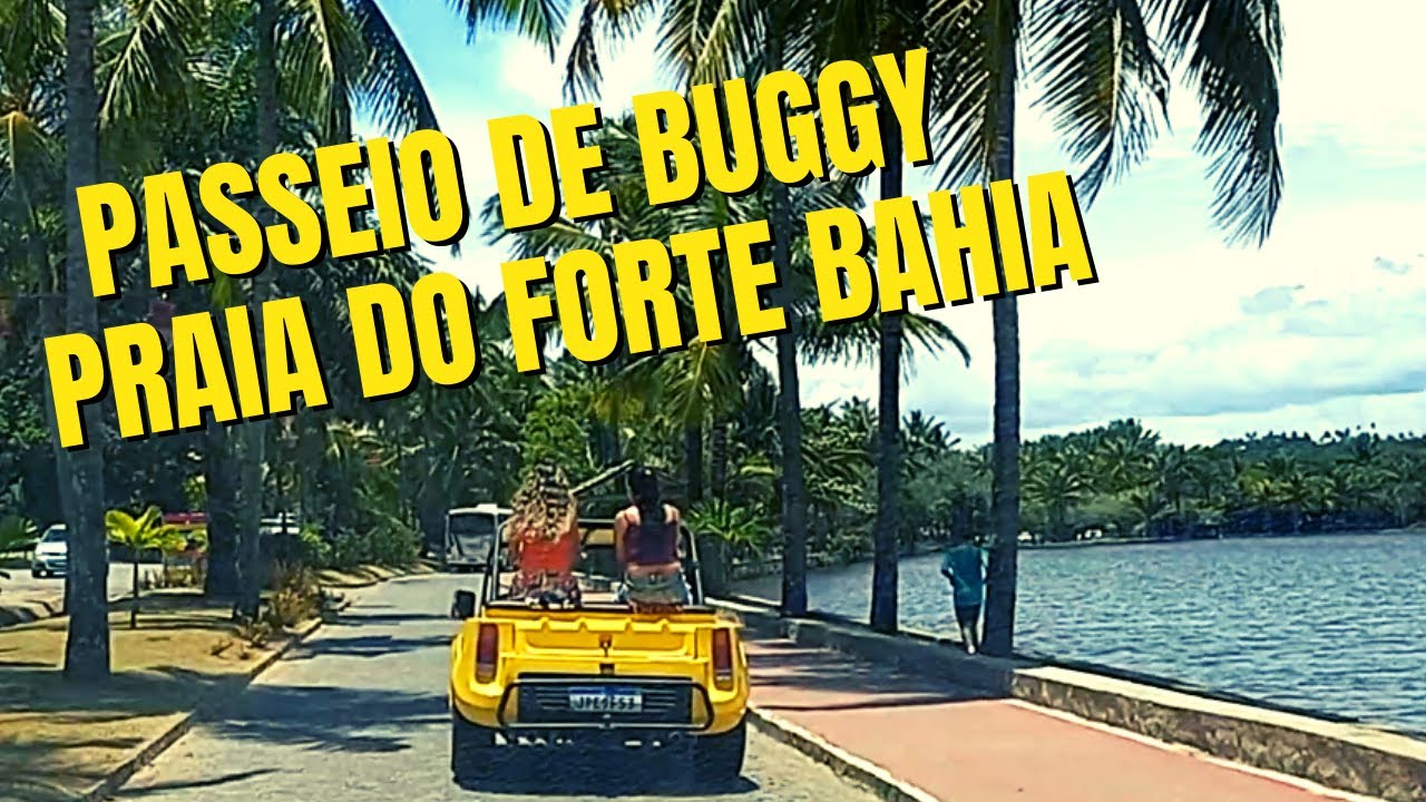Passeio de Buggy na Praia do Forte Bahia