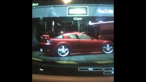 NFSU2 - Mazda RX-8 Tuning