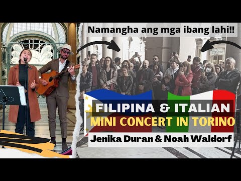 Busking Turned Into A Mini Concert! Part 1 | Jenika Duran & Noah Waldorf