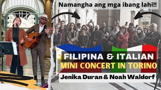 Busking Turned Into A Mini Concert! Part 1 | Jenika Duran & Noah Waldorf