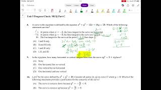 Calculus Unit 5 Progress Check C 7-9
