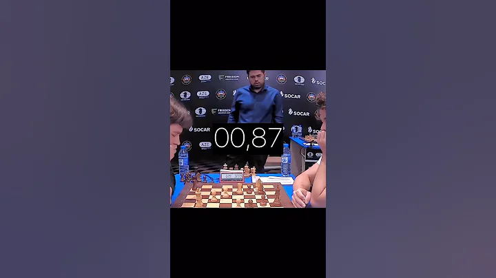 In Just 2 Seconds, Hikaru Discovers That Magnus is Losing #chess #chessgame #hikarunakamura #shorts