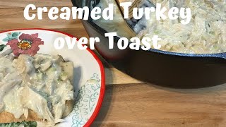 What to do with that leftover turkey? this recipe is super easy and
versatile. you can serve creamed turkey over mashed potatoes, rice,
egg noodles, or toast...