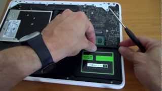 How to install Agility 3 OCZ, 2.5 inch SSD, 240GB (Solid State Drive) on a MacBook (late 2009)