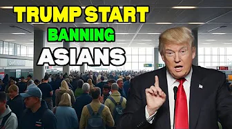 10 ASIAN Countries TRUMP Wants to BAN from U.S. Immigration in 2025