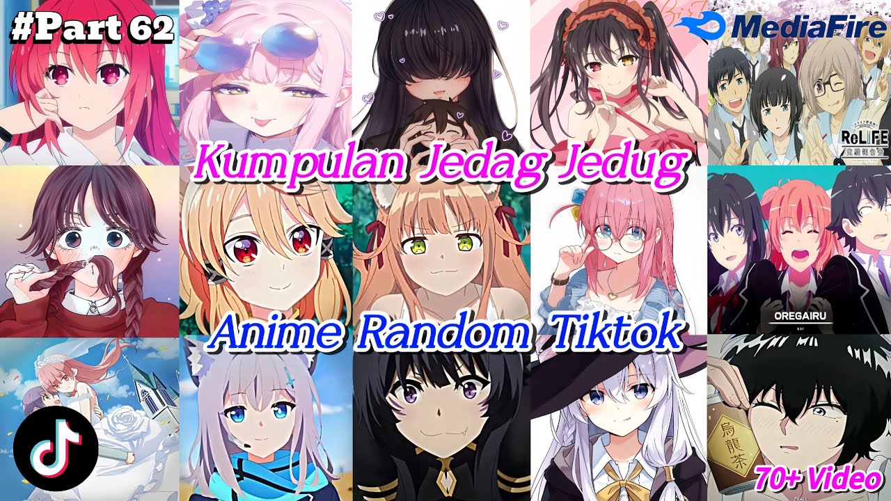 Kumpulan Jedag Jedug Anime Random Tiktok Terkeren 2025 Cocok Buat Story 🎭✨
