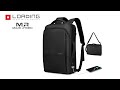 Mark ryden mr953300 slim compact multipocket waterproof business 156 laptop backpack bag