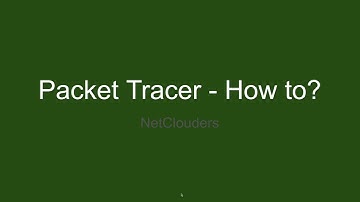 How to build topology with Cisco Packet Tracer? NetClouders | Cisco | CCNA | Topology | PacketTracer