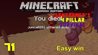 Wither is easy! | 4 Pillar Survival with SentreNet: Ep 71 | Minecraft SkyBlock