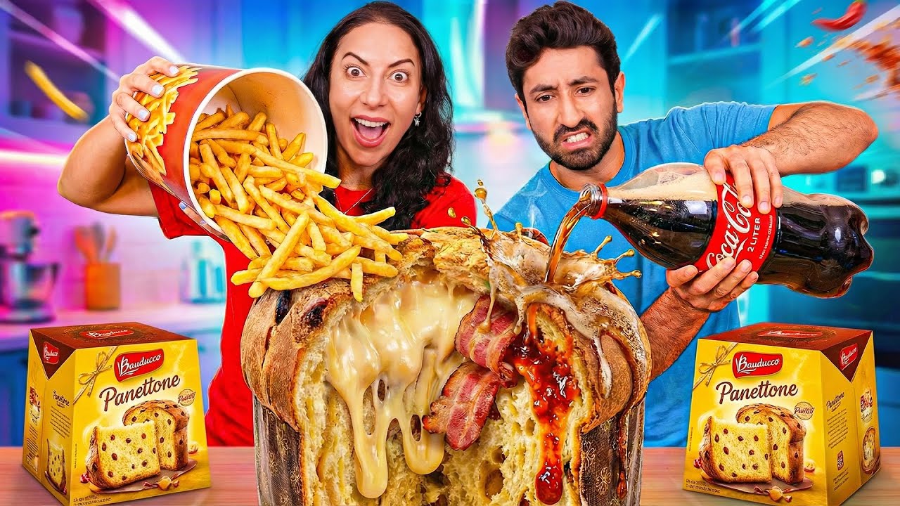 FIZEMOS PANETONES ESTRANHOS PARA A PRODUÇÃO COMER (Natal do Desespero)