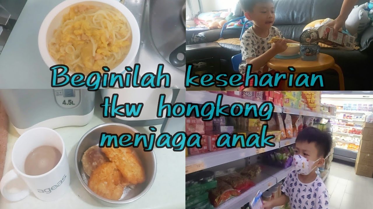 Beginilah keseharian tkw hongkong menjaga anak