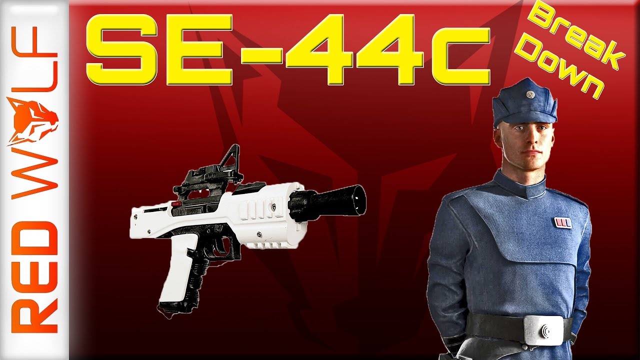 SE-44C the BEST weapon in Battlefront 2 - Blaster Break Down - Battlefront  2 - PS4 Gameplay 