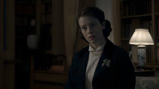 Queen charges her mother for not providing her with proper education - The Crown Season 1