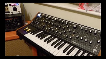 Moog Sub 37 & Eventide H9 (Ultratap)