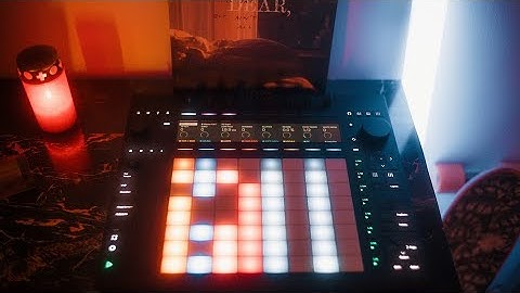 ABLETON PUSH 3 STANDALONE X MOOG SUBSEQUENT 37