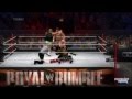 WWE Royal Rumble 2014 Kickoff Cody Rhodes & Goldust vs The New Age Outlaws Full match Pg WWE 2K14