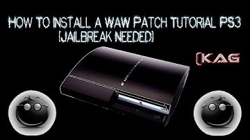 How To Install a WaW Patch Tutorial PS3 [Jailbreak Needed]