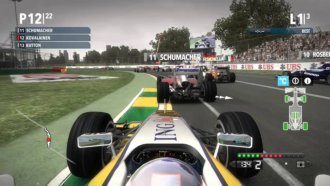 F1 2012 - F1 2007 Mod - YouTube