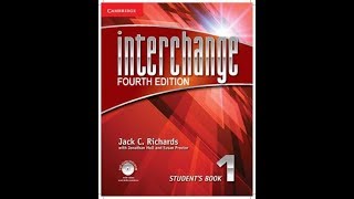 interchange 1 unit 9 part 1 4th edition english4all