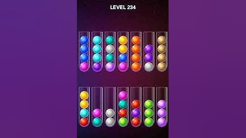 Ball Sort Puzzle 2021 Level - 234 | Love Game Player