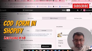🧾 How to Set Up COD Form in Shopify | Lecture 18 – DigiClick