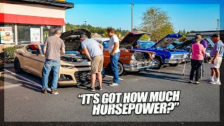 What It's Like Taking the Hennessey Exorcist to an Old School Car Show...