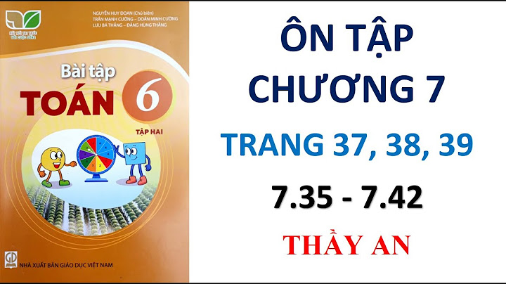 Giải sách bài tập toán lớp 6 trang 36 37 năm 2024