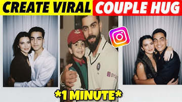 Trending Ai Google Gemini Photo Editing | Hug My Younger Self Ai Trending Google Gemini Photo