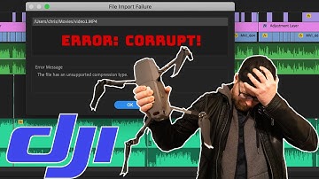 How to Repair DJI Drone Video using Mac OSX