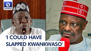 [Full Briefing] 'I Could Have Slapped Him', Ganduje Slams Kwankwaso Over Property Demolition