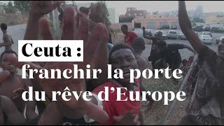 Ceuta : une centaine de migrants forcent la frontière entre le Maroc et l'Espagne