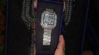Pintime Iced Out Watch Unboxing  Diamond Watch  Royal Watch shorts unboxing youtubeshorts