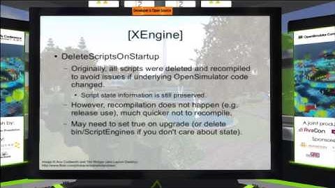 OSCC13 - OpenSimulator Configuration File World Tour - Justin Clark-Casey