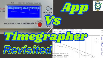 App Vs Timegrapher Revisited