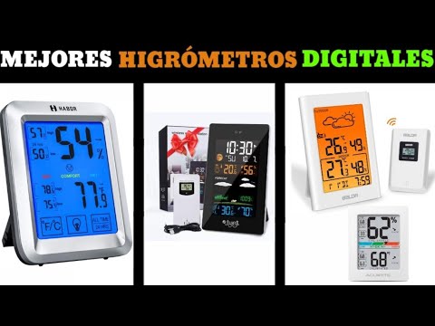 LCD-visualización interior termómetro digital higrómetro temperatura humedad 