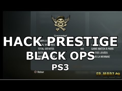 [PS3] Black Ops - Hack Prestige 15 & 16 + Stats Modded + 2 500 000 CodPoints ! [3.55]